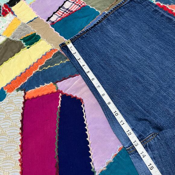 Rocawear Y2K Baggy Loose Fit Triple Pocket Blue Skater Jorts 32W - Picture 7 of 7